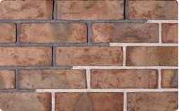waterstruck pink brick wall